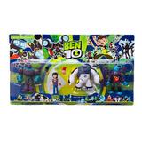 Set de 4 Figurine, 2 accesorii de jucarie Ben 10