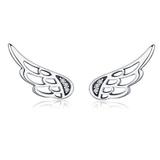 Cercei din argint 925  Feather Fairy Wings