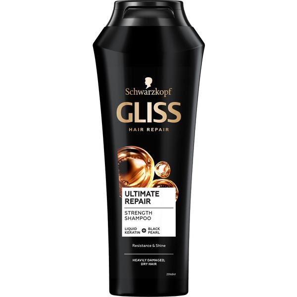 Sampon Fortifiant pentru Par Foarte Deteriorat si Uscat - Schwarzkopf Gliss Hair Repair Ultimate Repair Strength Shampoo for Heavily Damaged, Dry Hair, 250 ml