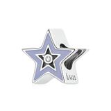 Talisman din argint 925 Purple Enamel Twinkle Shining Star