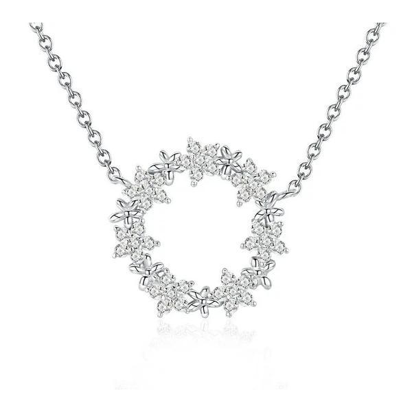 Colier cu lantisor din argint 925 shining stackable star round