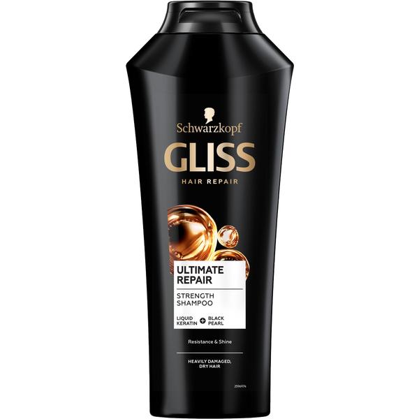 Sampon Fortifiant pentru Par Foarte Deteriorat si Uscat - Schwarzkopf Gliss Hair Repair Ultimate Repair Strenght Shampoo for Heavily Damaged, Dry Hair, 400 ml