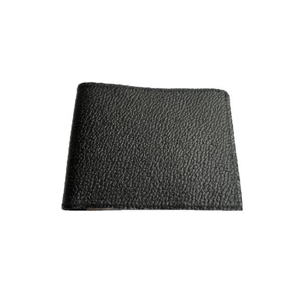 Portofel pliabil din piele naturala 12.5 x 10 x 1.5, negru, unisex