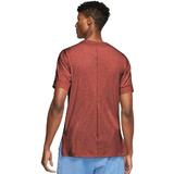 Tricou barbati Nike Yoga Dri-Fit BV4034-670, M, Rosu