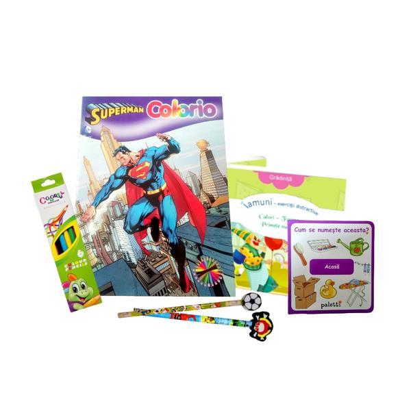 Pachet cadou cu carti pentru copii / invatam si desenam / +3 ani, model 027