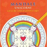 Mandale: Unicorni. Carte de colorat pentru copii
