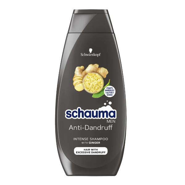 Sampon Antimatreata Intensiv cu Ghimbir pentru Barbati – Schwarzkopf Schauma Men Anti-Dandruff Intensive Shampoo with Ginger, 250 ml 250 imagine 2022