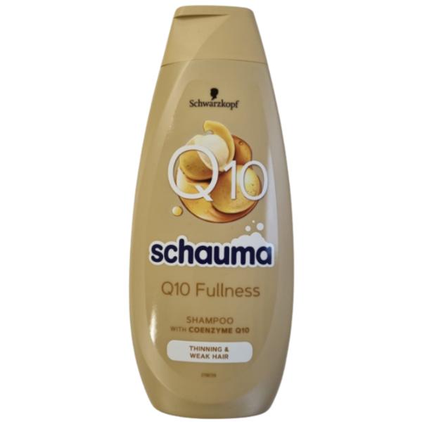 Sampon cu Coenzima Q10 pentru Par Fragil si Subtire – Schwarzkopf Schauma Q10 Shampoo for Thinning & Weak Hair, 400 ml 400 imagine noua