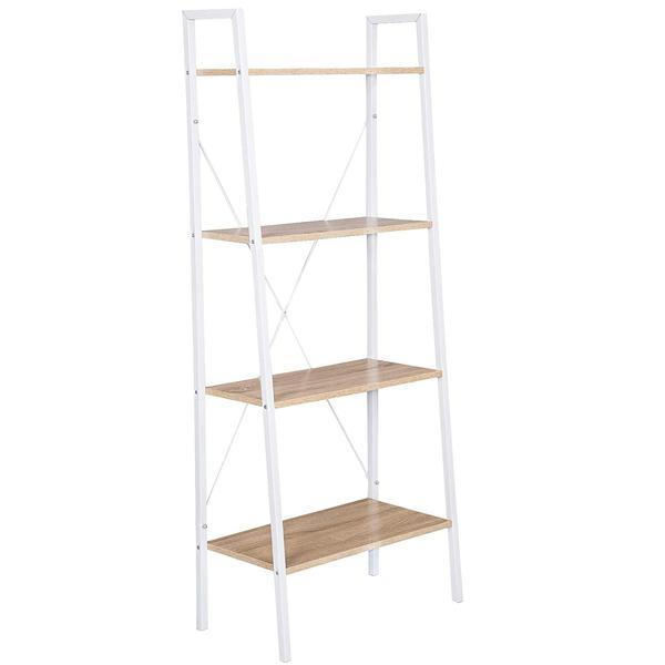 Biblioteca cu 4 rafturi, 60x32.5x148 cm - unic spot ro