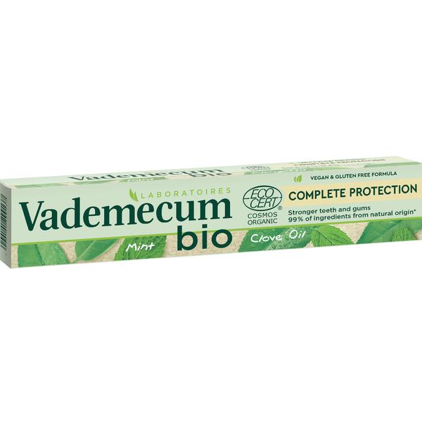 Pasta de Dinti Bio pentru Protectie Completa – Vademecum Bio Laboratoires Complete Protection Stronger Teeth and Gums, 75 ml