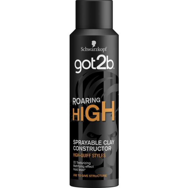 Clei Texturizant Sub Forma de Spray – Schwarzkopf Got2b Roaring Hight Sprayable Clay Constructor, 150 ml esteto.ro imagine 2022
