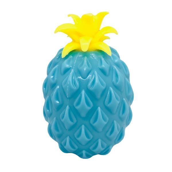 Ananas slime fidget toy, antistres, elastic, blue motion