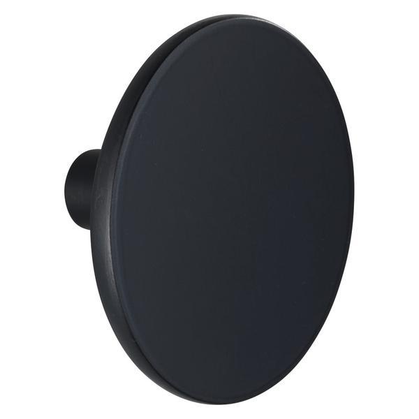 Agatatoare cuier melle, finisaj negru mat, d:80 mm