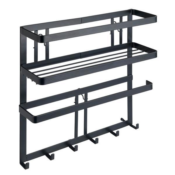 Raft multifunctional, gala, negru