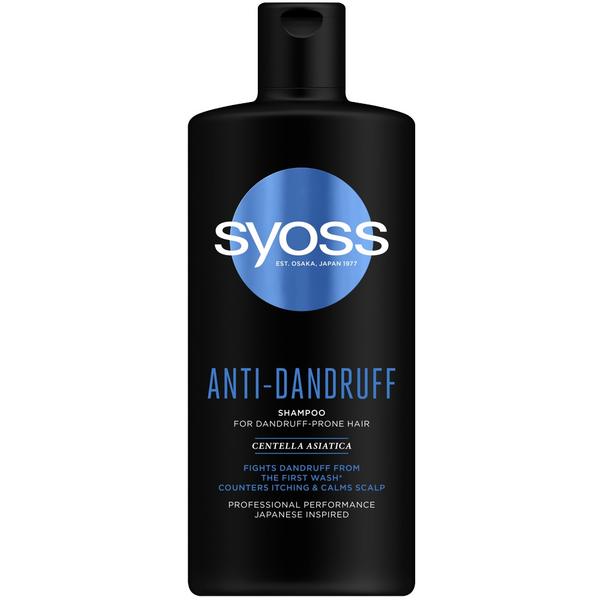 Sampon Antimatreata – Syoss Professional Performance Japanese Inspired Anti-dandruff Shampoo For Dandruff-prone Hair, 440 ml esteto.ro