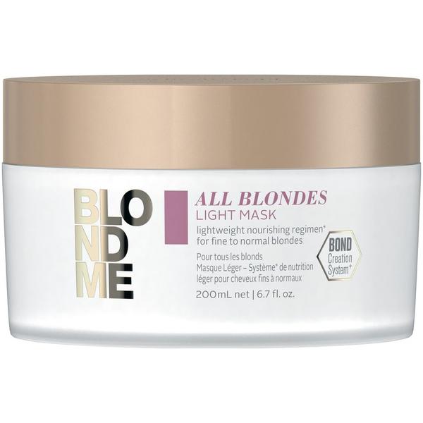 Masca Iluminatoare pentru Par Blond - Schwarzkopf Professional Blonde Me All Blondes Light Mask, 200 ml