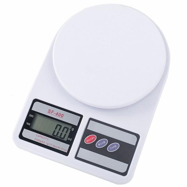 Cantar alb pentru salon-coafor max. 10 kg 