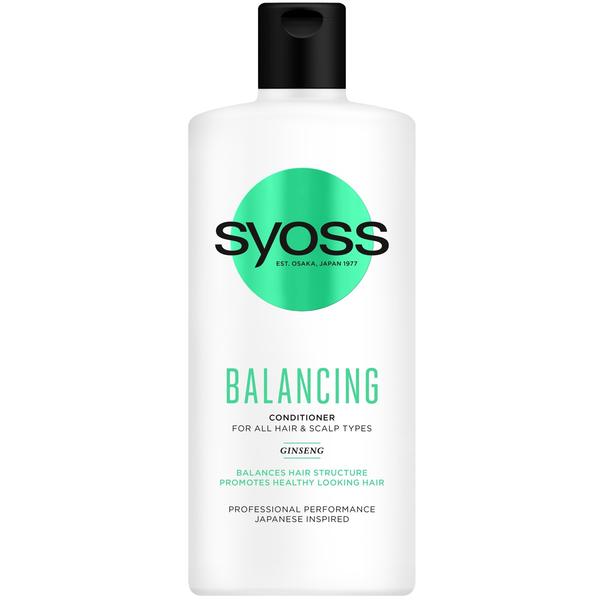 Balsam pentru Toate Tipurile de Par si Scalp – Syoss Professional Performance Japanese Inspired Balancing Hair and Scalp Conditioner for All Hair & Scalp Types, 440 ml esteto.ro poza noua reduceri 2022
