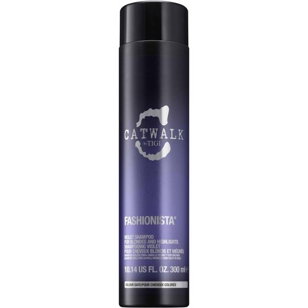 Sampon pentru par blond - tigi catwalk fashionista violet shampoo, 300 ml