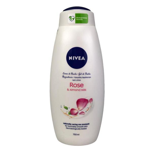 Gel de dus nivea bathcare care roses, 750ml