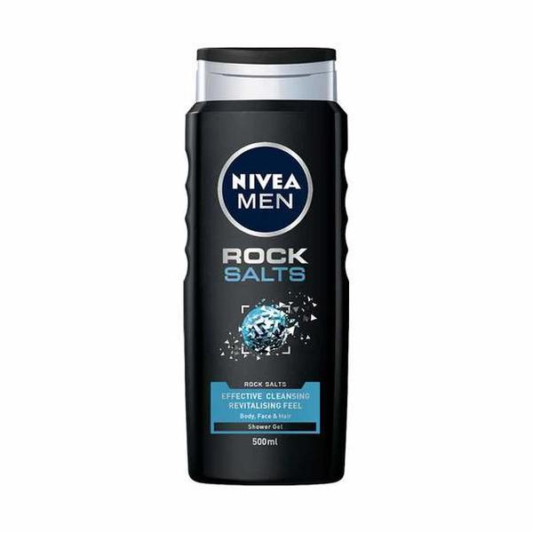Gel de dus nivea men rock salts, 500 ml