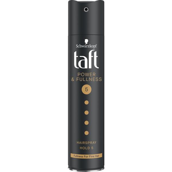 Spray Fixativ pentru Textura cu Fixare Foarte Puternica – Schwarzkopf Taft Power & Fullness Hairspray Hold 5+, 250 ml Taft esteto.ro