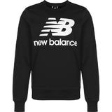 Bluza barbati New Balance Essentials Stacked Logo Crew MT03560BK, L, Negru