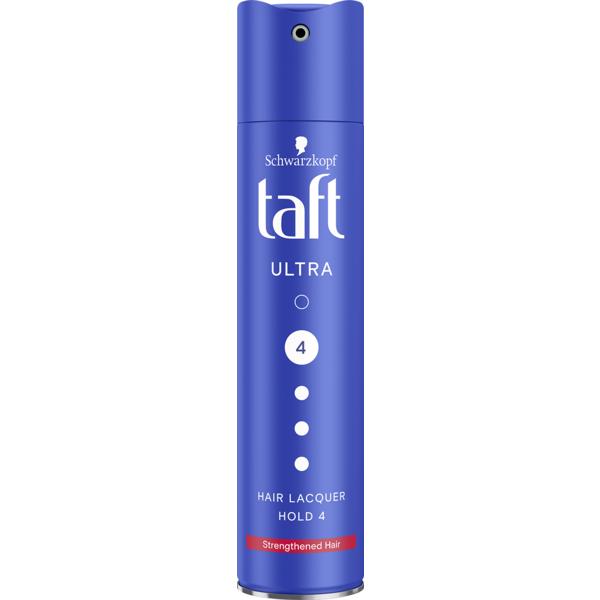 Spray Fixativ cu Fixare Ultra Puternica – Schwarzkopf Taft Ultra Hair Lacquer Hold 4, 250 ml esteto.ro