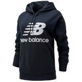 Hanorac femei New Balance Essentials Stacked Logo Oversized Po WT03547BK, L, Negru