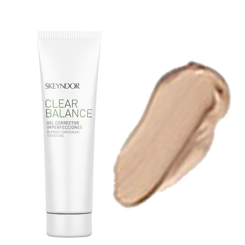 Baza Corectoare Nuanta Inchisa - Skeyndor Clear Balance Blemish Concealer Tinted Gel 30 ml