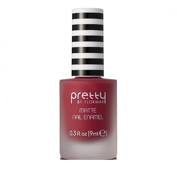 Lac de unghii pretty by flormar matte red 03, 9ml