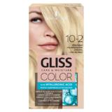 Vopsea de Par Permanenta cu Acid Hialuronic - Schwarzkopf Gliss Color Care & Moisture with Hyaluronic Acid, nuanta 10-2 Natural Cool Blonde