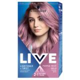 Vopsea de Par Permanenta - Schwarzkopf Live Color Lighter + Twist Permanent 2 in 1 Lightener + Pastel, nuanta 105 Purple Rose Gold