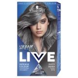 Vopsea de Par Permanenta - Schwarzkopf Live Urban Metallics Intense Color Permanent Built-in Metallic Shine Booster, nuanta U72 Dusty Silver