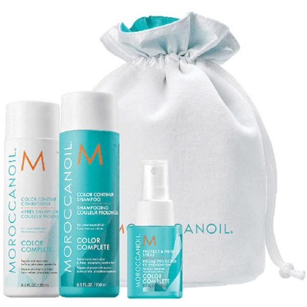 Set Cadou pentru Par Vopsit – Moroccanoil Color Complete: Sampon 250 ml, Balsam 250 ml, Spray 50 ml esteto.ro imagine noua