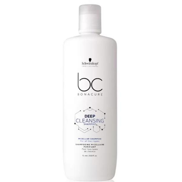 Sampon Micelar pentru Toate Tipurile de Par – Schwarzkopf BC Bonacure Deep Cleansing Shampoo Micellar Shampoo for All Hair Types, 1000 ml esteto.ro imagine pret reduceri