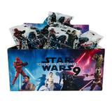 Set 24 plicuri Star Wars 9 cu Figurina si cartonase surpriza, Mistery Box, Multicolor