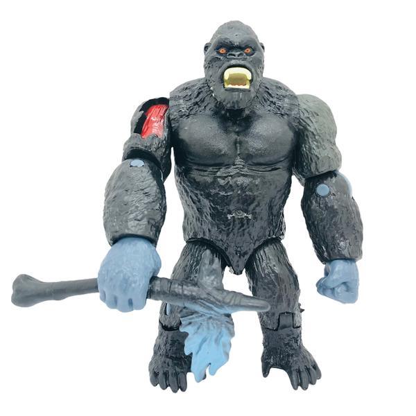 Figurina Kong, Godzilla vs Kong, cu accesorii, 15x10 cm, Negru