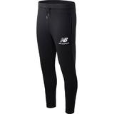 Pantaloni unisex New Balance Essential Stack Logo MP11507BK, XL, Negru