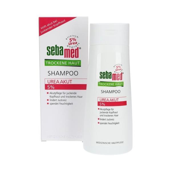 Sampon dermatologic pentru par si scalp uscat cu uree 5%, sebamed urea akut, 200ml