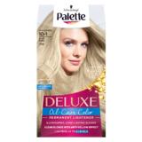 Decolorant de Par Permanent - Schwarzkopf Palette Deluxe Oil-Care Color Permanent Lightener, nuanta 10-1 (218) Silver Blonde