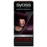 Vopsea de Par Permanenta - Syoss Professional Performance Permanent Coloration Baseline, nuanta 3_3 Dark Violet