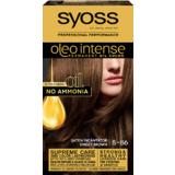 Vopsea de Par Demi-permanenta - Syoss Professional Performance Oleo Intense Permanent Oil Color, nuanta 5-86 Saten Incantator