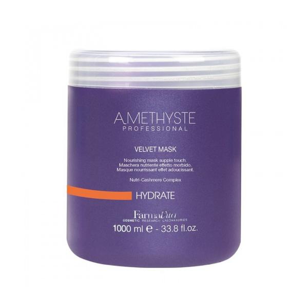 Masca de Par Hidratanta - FarmaVita Amethyste Professional Velvet Mask Hydrate, 1000 ml