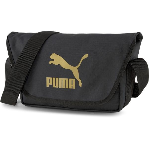 Geanta unisex puma messenger 07848401, marime universala, negru