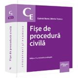Fise de procedura civila Ed.2 - Gabriel Boroi, Mirela Stancu, editura Hamangiu