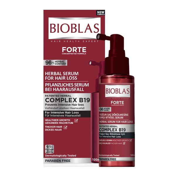 Serum anticădere Bioblas Forte, 100 ml Bioblas Ingrijirea parului