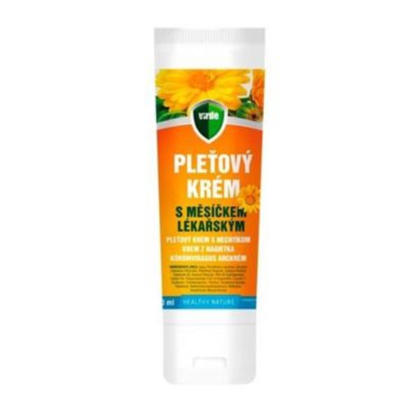 Cremă de față cu gălbenele virde, 100 ml