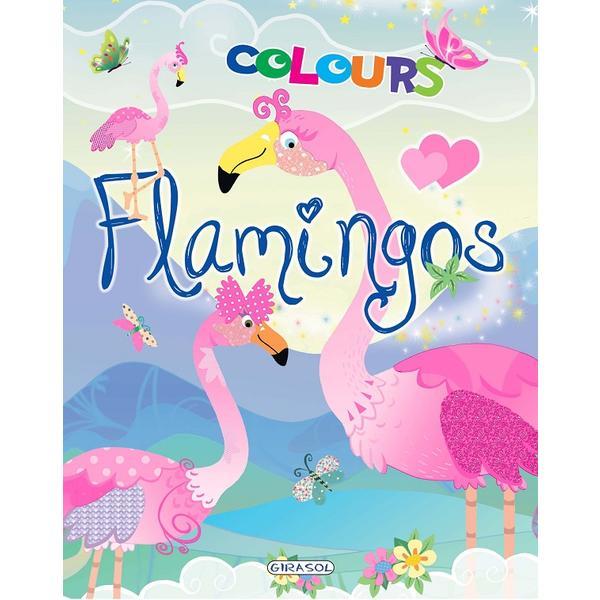 Flamingos colours: Bleu, editura Girasol