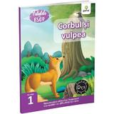 Corbul si vulpea. Fabulele lui Esop: Nivelul 1, editura Gama